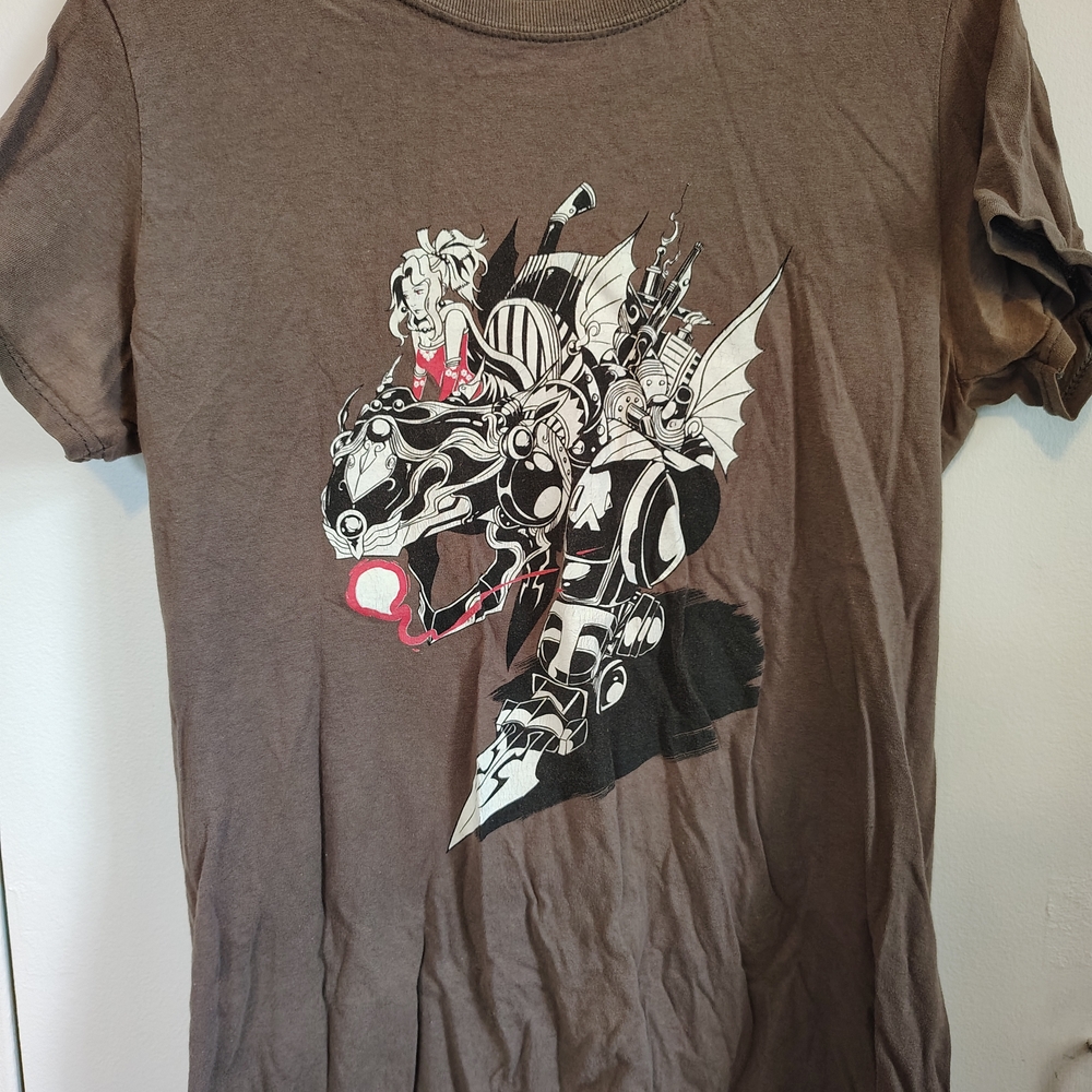 Gray Final Fantasy VI Terra Graphic Tee Size S